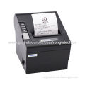 80mm Receipt Printer, Compatible with OPOS, Supports Win 7/8/Linux/Android/iOS Devices